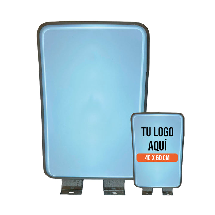 Caja de luz rectangular 40x60
