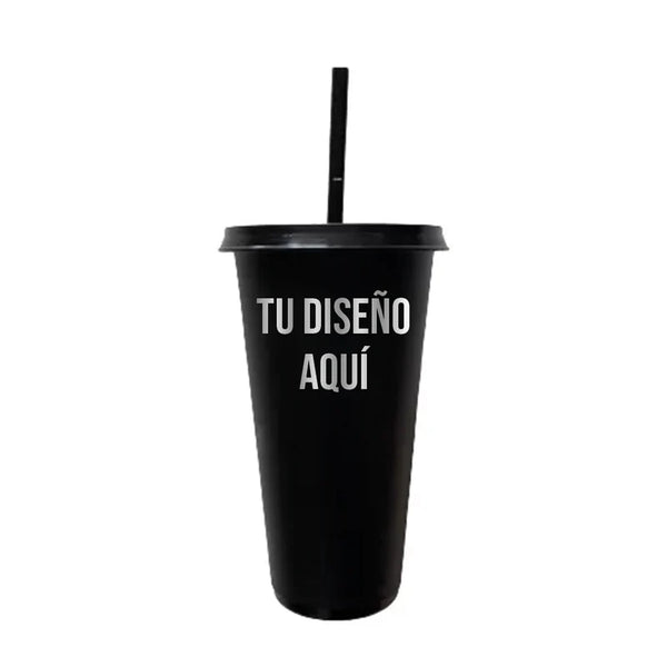 Vasos 24oz Personalizado con Popote
